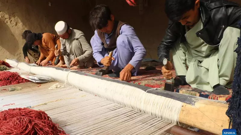 Afghans in carpet industry eyeing Chinese market to increase interaction (8)