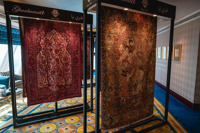 Breathtaking Opulence: The Dh10-Million Persian Carpet Exhibition at Burj Al Arab