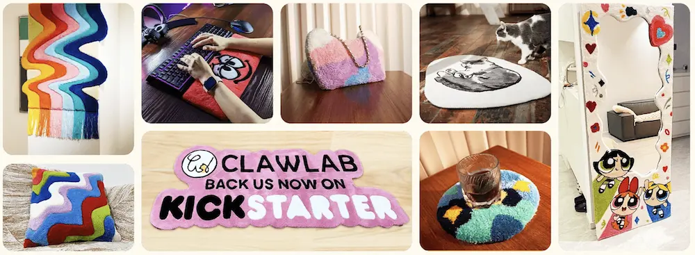 CLAWLAB Unveils Revolutionary Tufting Kit for Rug Making and Textile Art: Redefining Creativity in the Industry