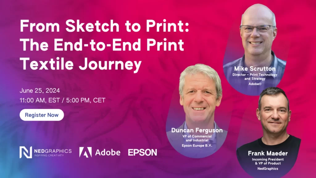 NedGraphics Announce Exclusive Webinar in Partnership with Adobe® and Epson Europe