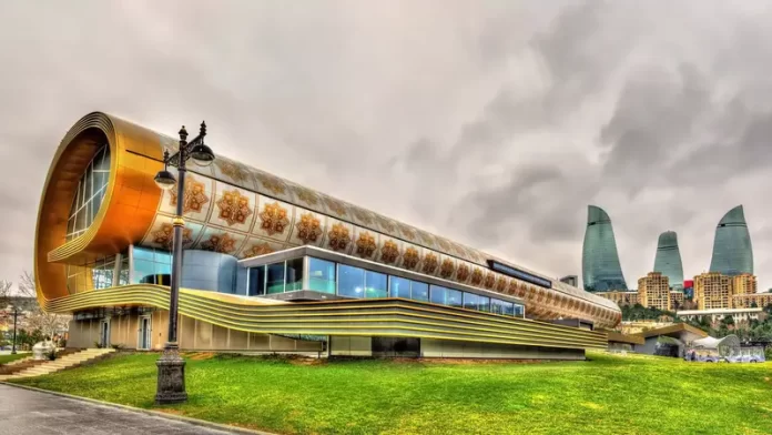 Massive Carpet-Shaped Museum in Azerbaijan Showcases Millennia of Textile History