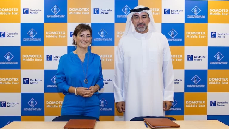 Deutsche Messe and Dubai World Trade Centre Sign Agreement to Organise DOMOTEX Middle East in Dubai