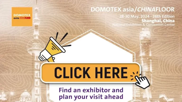 The Exhibitor List of Domotex Asia/Chinafloor 2024 is Now Online