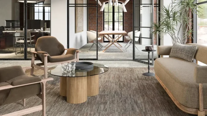 Tarkett Introduces Quiet Edit: Modular Carpet Tile Collection