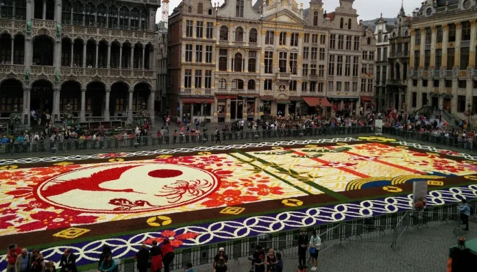 Brussels to Unveil Iconic Flower Carpet from 15-18 August 2024