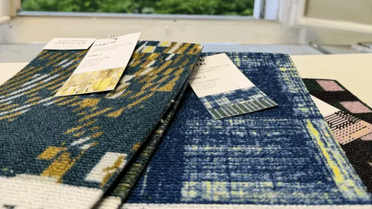 Lantal Unveils New Sustainable Carpet Collection for Aviation and Railway Interiors