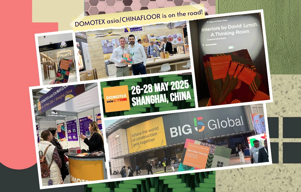 DOMOTEX asia/CHINAFLOOR 2025 gears up for an international showcase of the latest innovations in the flooring industry