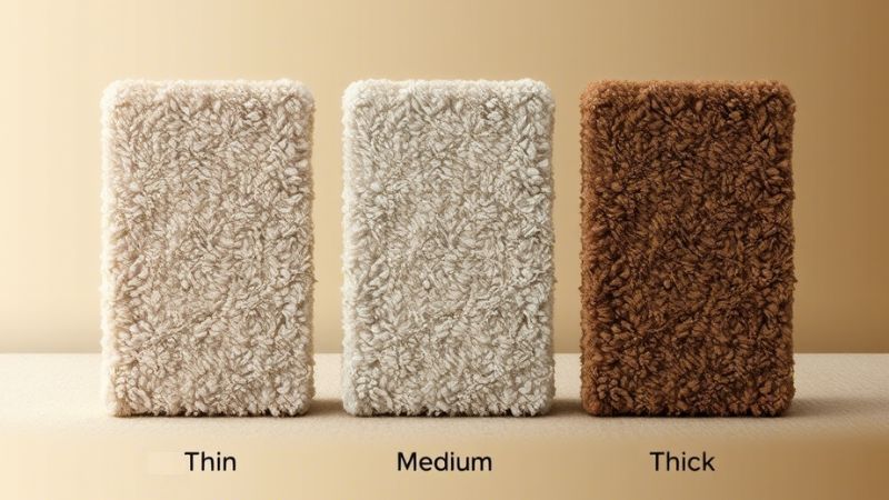 The Impact of Carpet Thickness on Quality and Performance