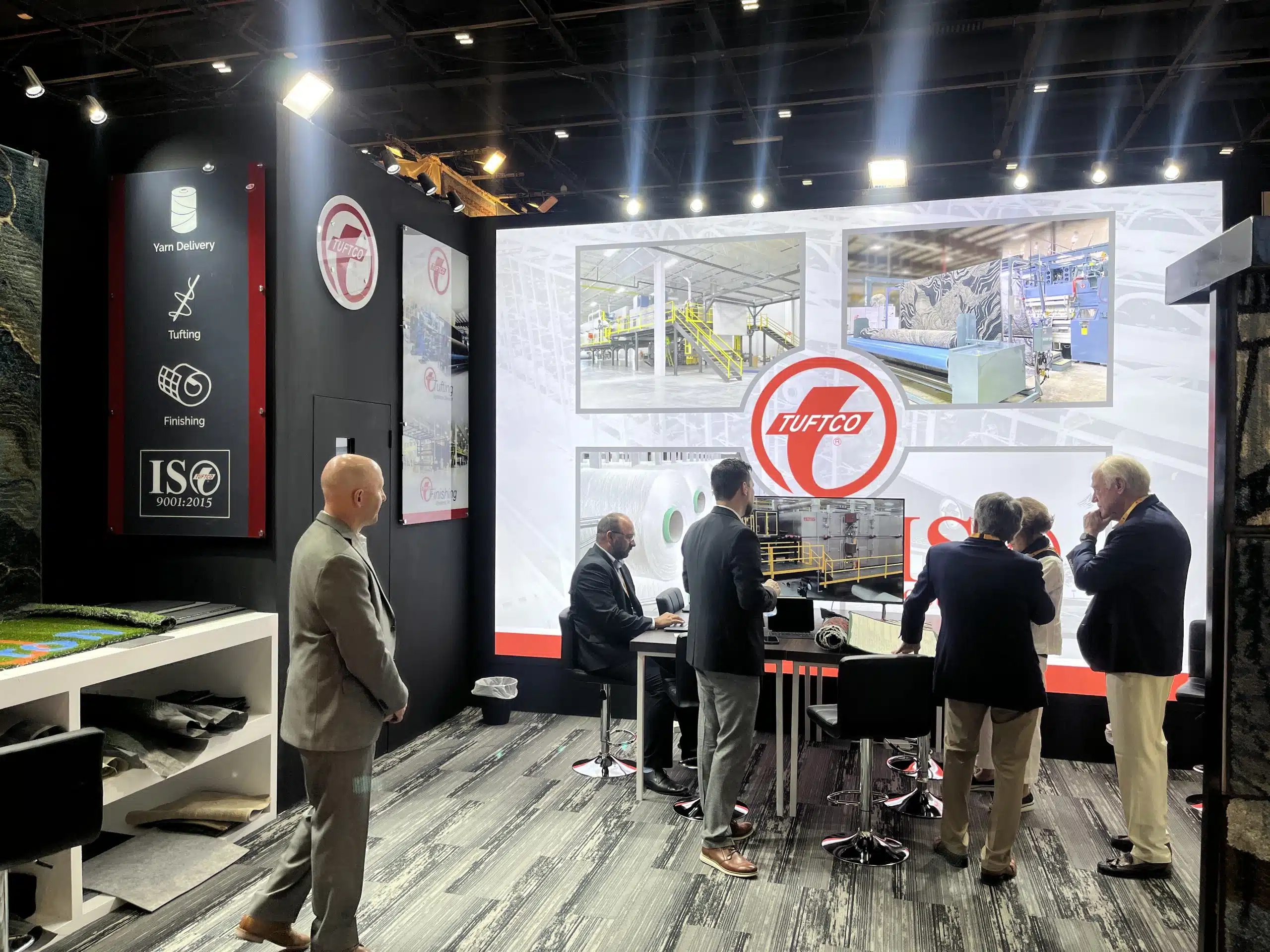 Tuftco corp. booth at domotex middle east 2025.JPG