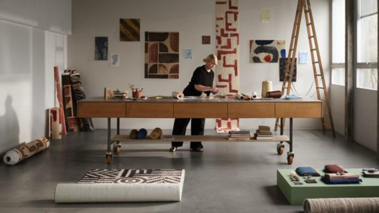 Art-inspired wall-to-wall carpet from Ege Abstract Collection