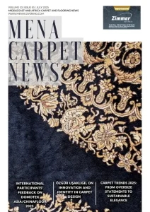 Mena carpet news July 2025 cover