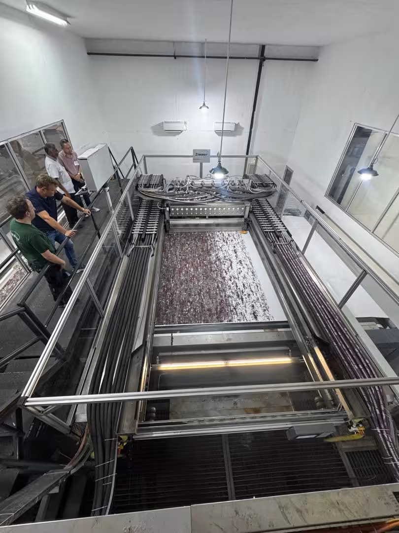 CHROMOJET HSV 400 digital carpet printing machine at PT Classic Prima Carpet in Indonesia