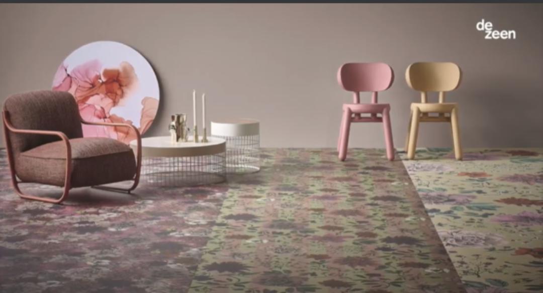 Flotex Vision flooring design inspired by nature, by Forbo and Dezeen