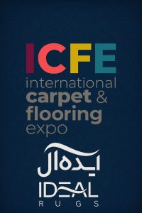 Ideal Carpet booth showcasing Persian designs at ICFE 2025