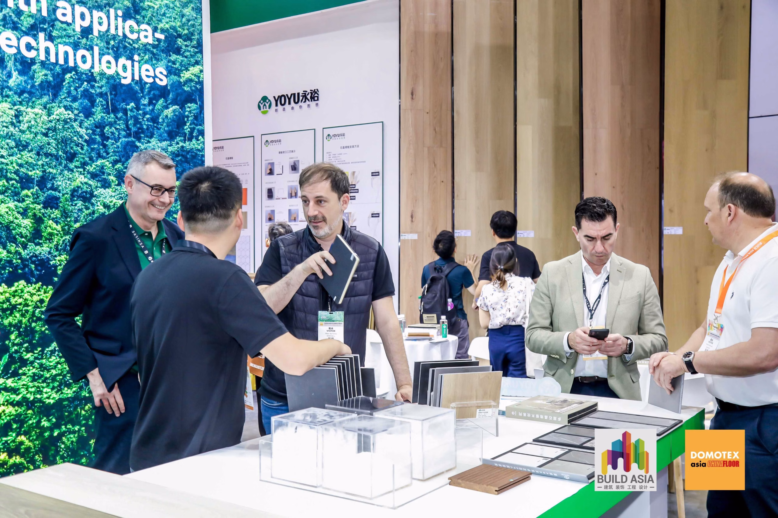 DOMOTEX asia CHINAFLOOR 2026 flooring exhibition in Shanghai
