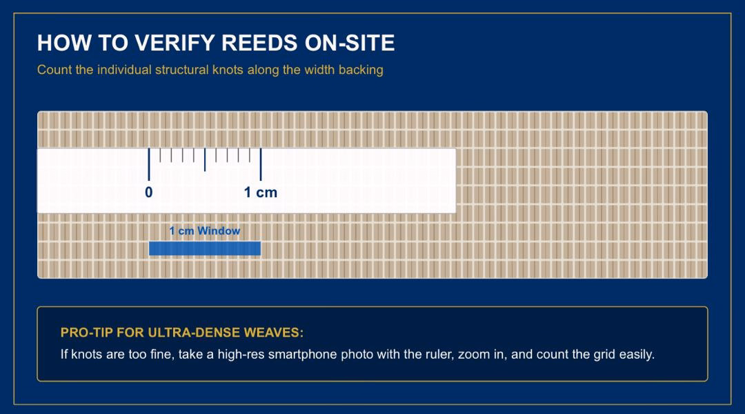1700 Reed Rugs showing high-density machine-woven carpet construction